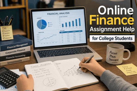 Focused study space for financial success