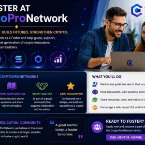 Foster at CryptoProNetwork