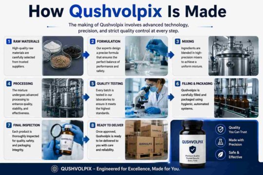 How Qushvolpix Is Made