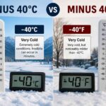 Minus 40°C or Minus 40°F