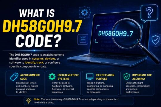 DH58GOH9.7 Code Explained